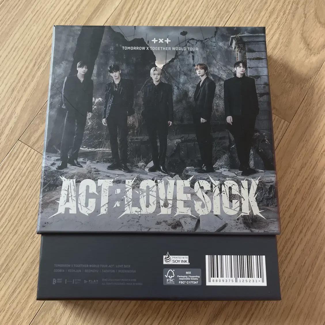 

Tomorrow X Together Act: Love Sick Rubsickcon Deco Dvd