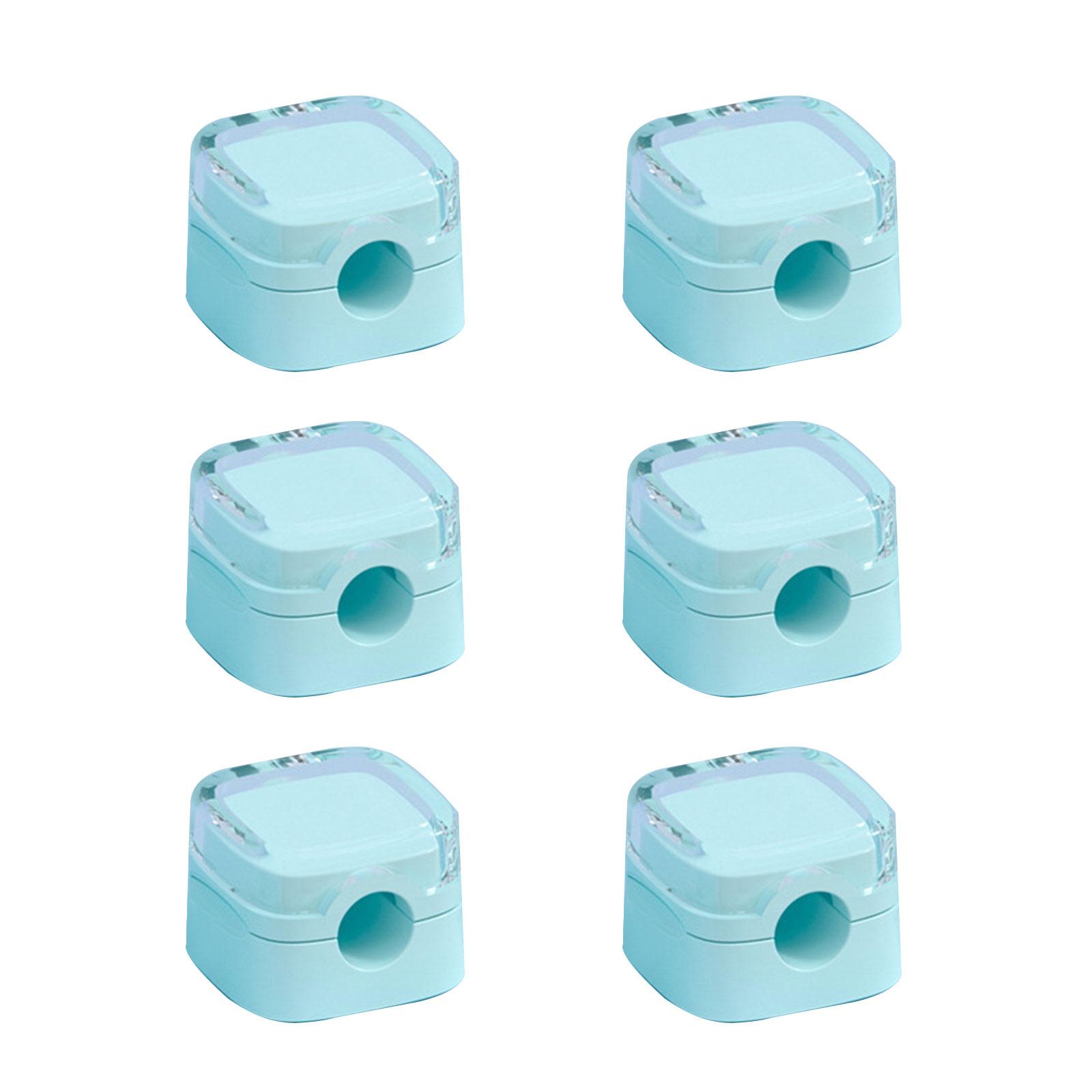 

Цветной магнитный органайзер для кабелей. Практичный магнитный держатель для управления кабелями. Удобный зажим для организации кабелей. синий