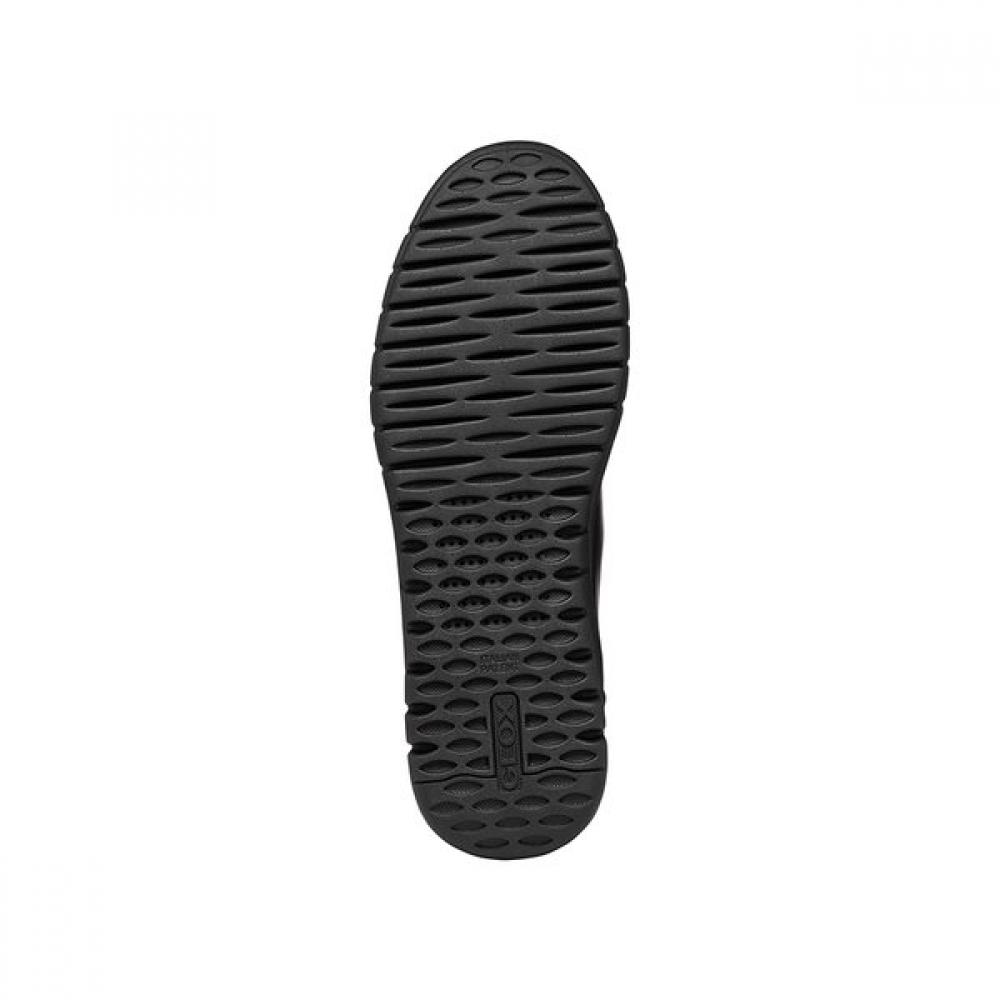 Geox Men S Comfort Daily Sneaker Black 9gxmaa6S1S flexStride pluS