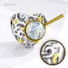 Charms Heart Openwork 925 Bead Pendant Twigs Plants Beads