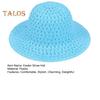 Easter Bonnet Straw Hat for Kids DIY Easter Straw Woven Hat Spring Party Summer Beach Accessory for Easter Party Fancy Dress Supplies