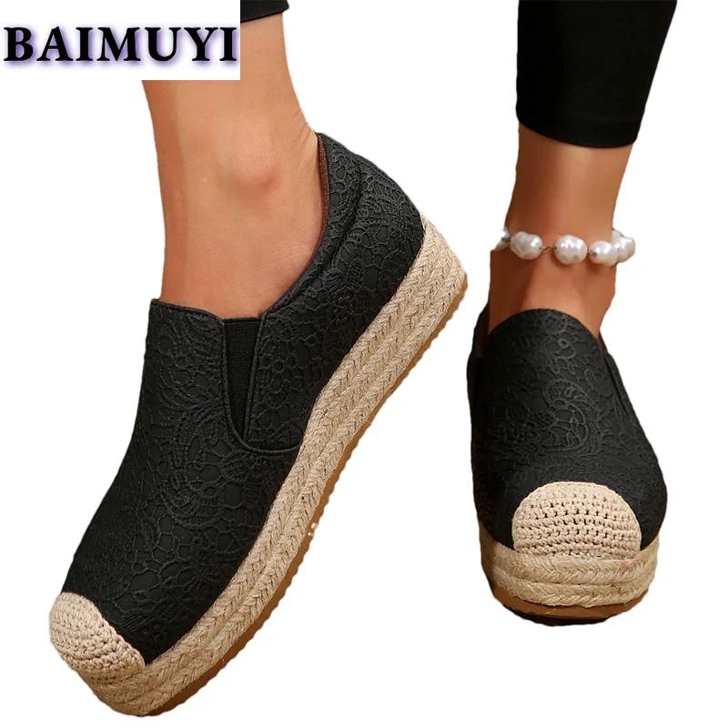 Serpentine Flats Casual Shoes Women Platform Loafers Designer Sneaker 2024 Weave Walking Shoes Brand Sport Running Zapatos Mujer