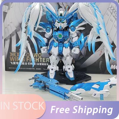 Gaogao Modell Mgsd Flügel Gletscherblau Xxxg-00ysw Montagemodellbausatz Flügel Zero Ew Xxxg-00w0 Roboter Actionfigur Plastikspielzeug Geschenke