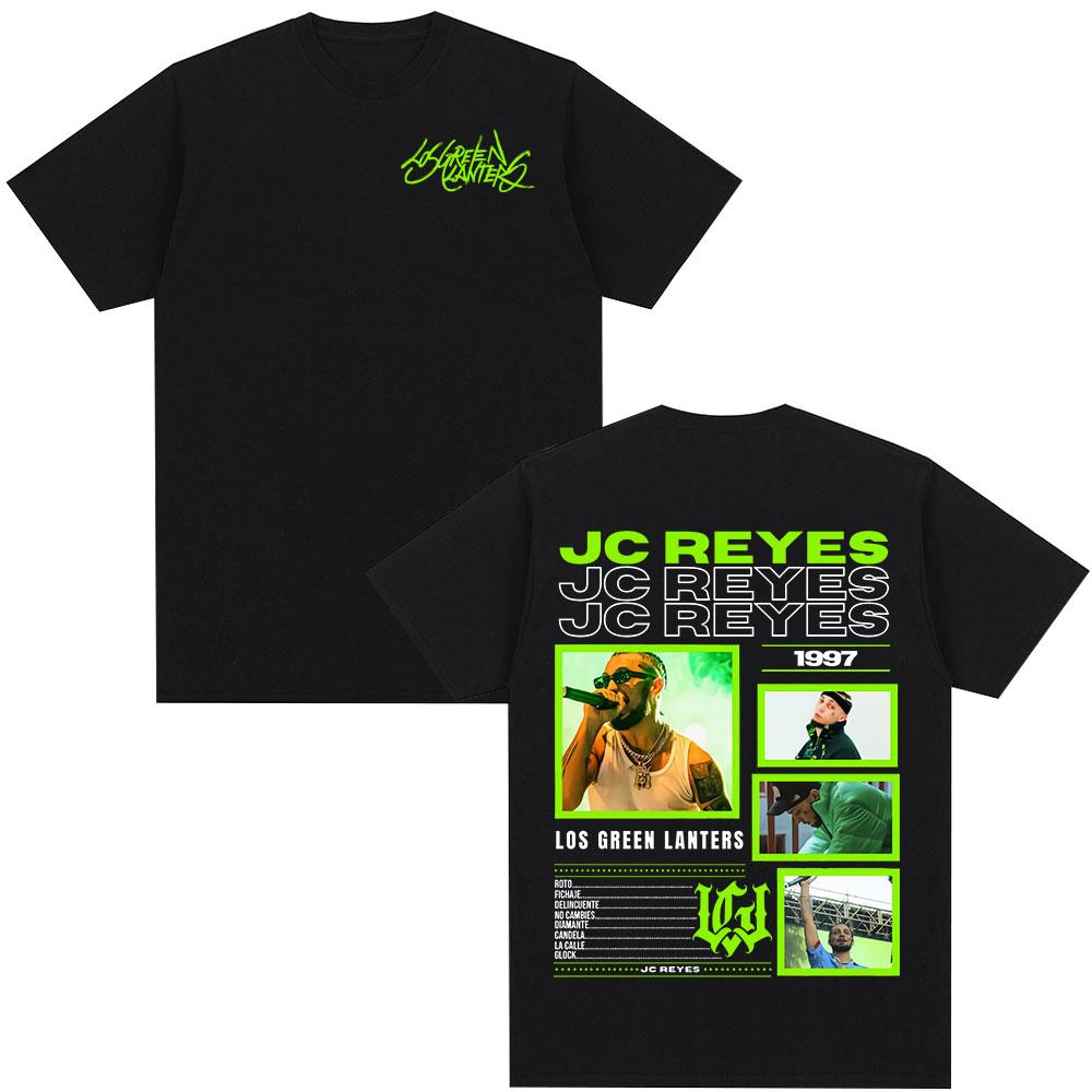 Rapper Jc Reyes Album Tour 2025 Graphic T Shirts Unisexs Women Hip Hop Fashion Tshirts Cotton Casual Oversized Tshirt Streetwear