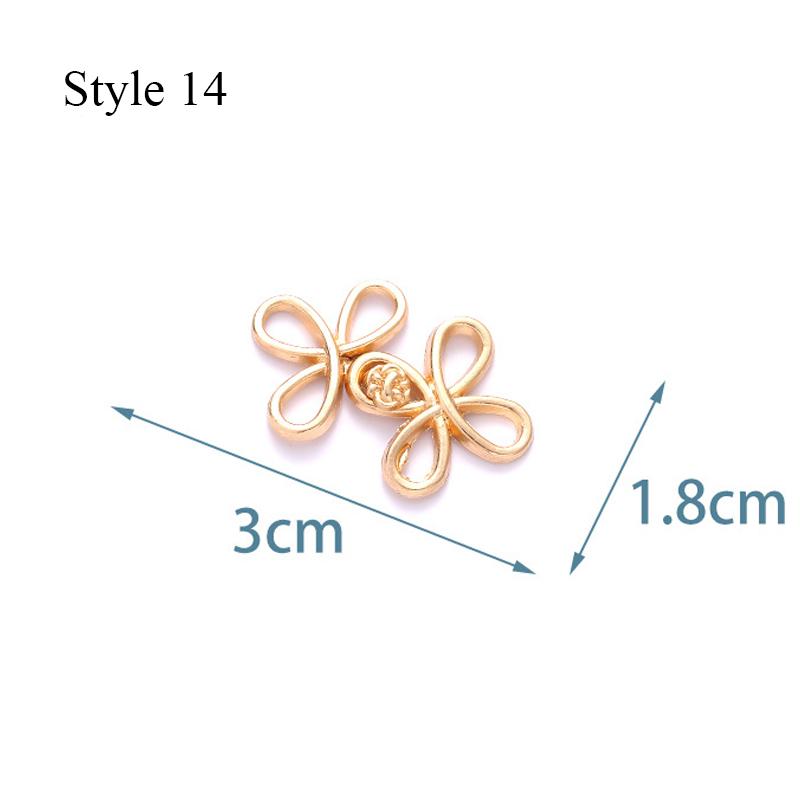 Trousers Waist Button Fixed Tightening Artifact Metal Buckle Skirt Adjustment Button Dress Waist Change Button DIY Classical
