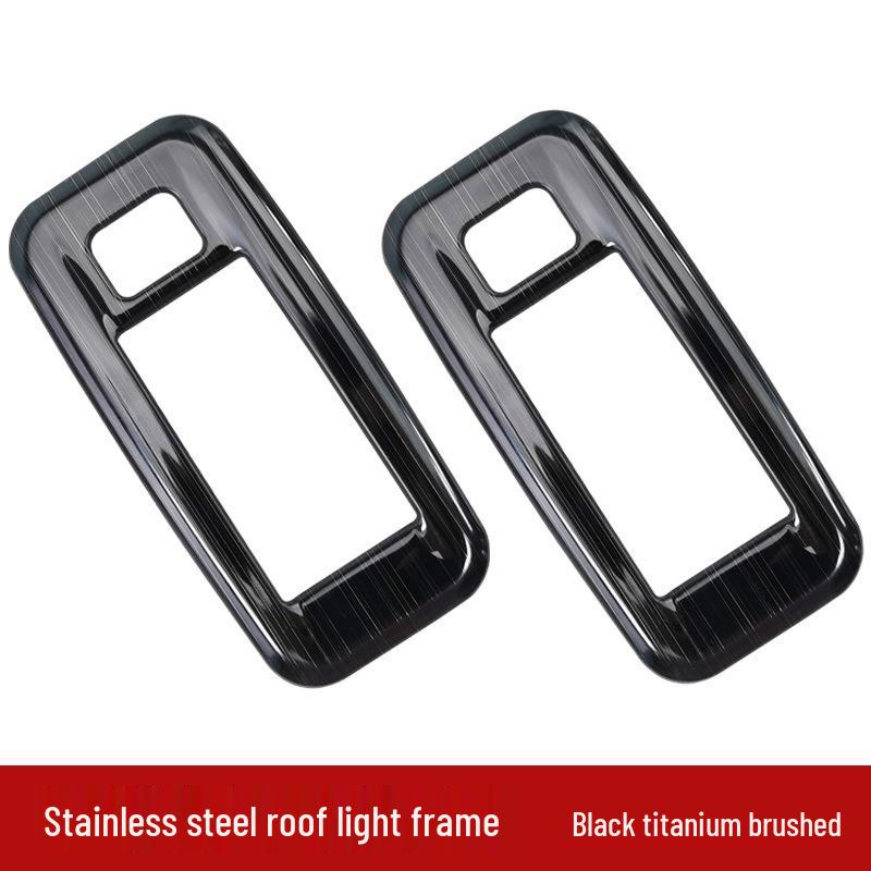 

Рамка потолочного светильника для чтения из нержавеющей стали для модификации интерьера Toyota Sienna 2021 года