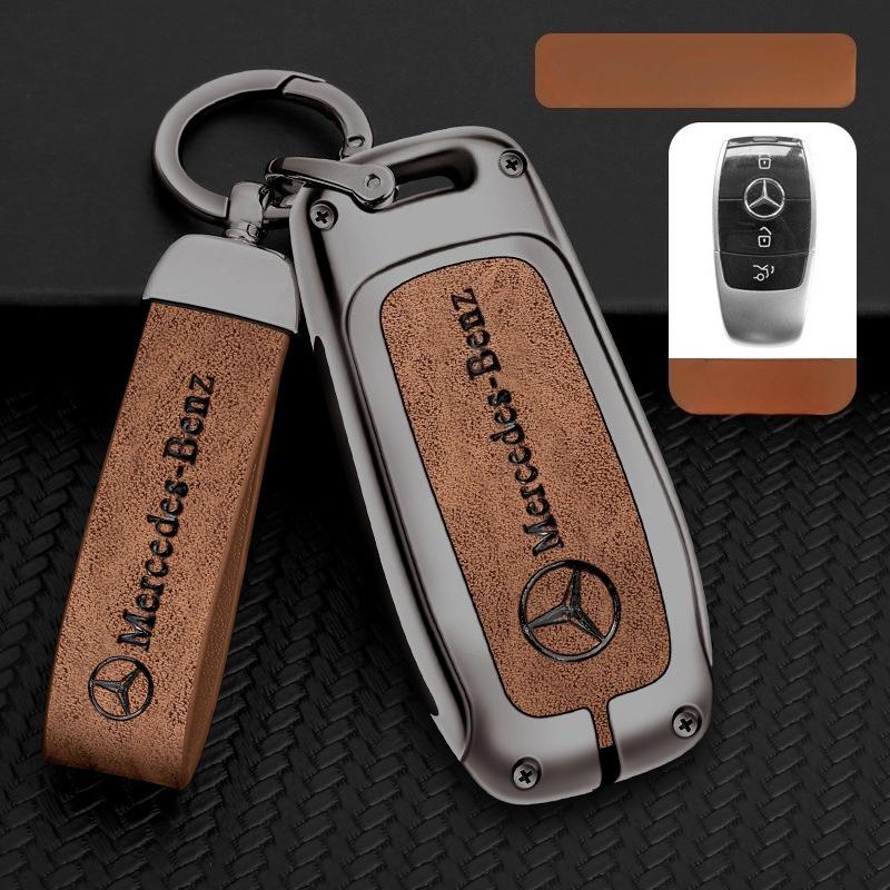 Applicabile a Coprichiave Mercedes-Benz E300L Nuova Classe C Auto 260L Fibbia Custodia GLC A200L Borsa Maschio GLA Femmina GLB Adatto per S4