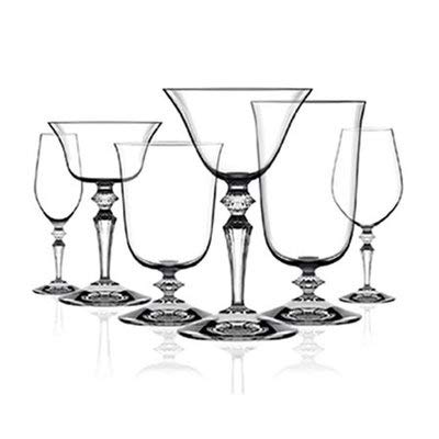 Italesse Wine Glass Astoria Cocktail Glass 130cc Crystalline Glass Slovakia Cocktail Glass
