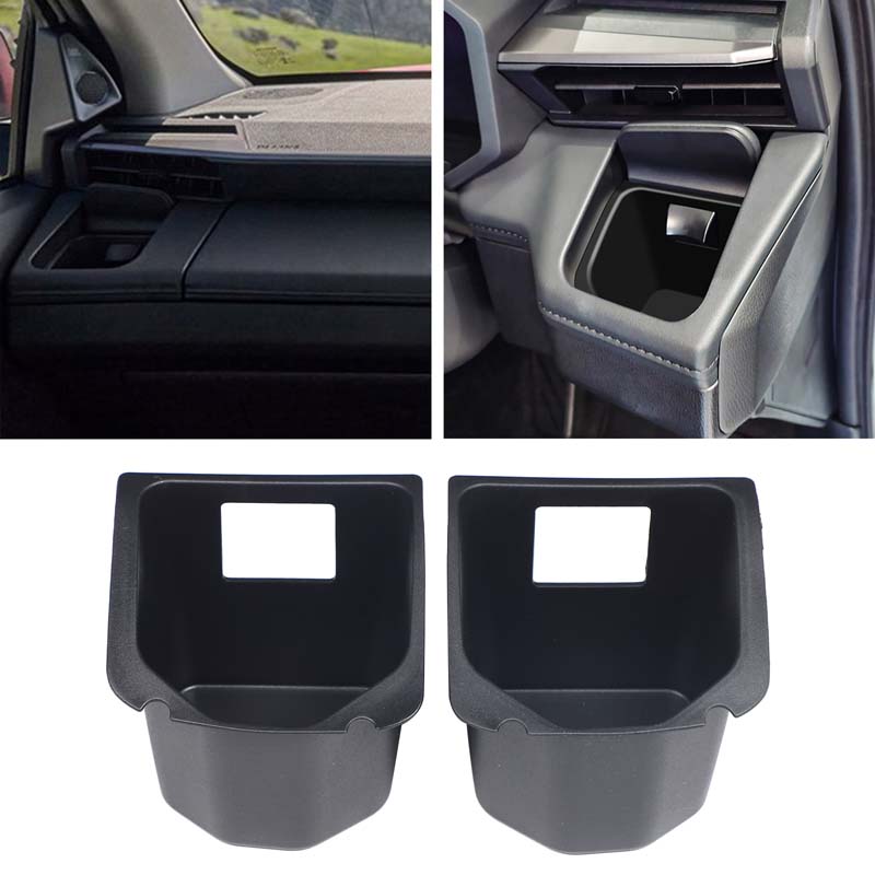 Silicone Car Dashboard Side Water Cup Holder Drink Holder Protector Met Car For Toyota Hilux 2026+ Accessories