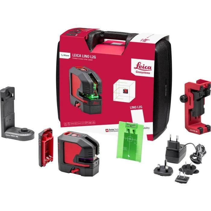 Laser - Leica Geosystems - Lino L2G - Samonivelační - Max. dosah: 35 m - Bezdrátový