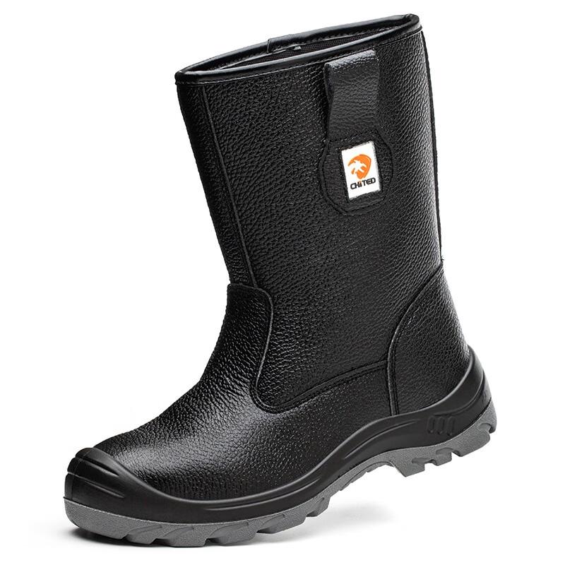 Men's Waterproof Steel-Toe Work Boots