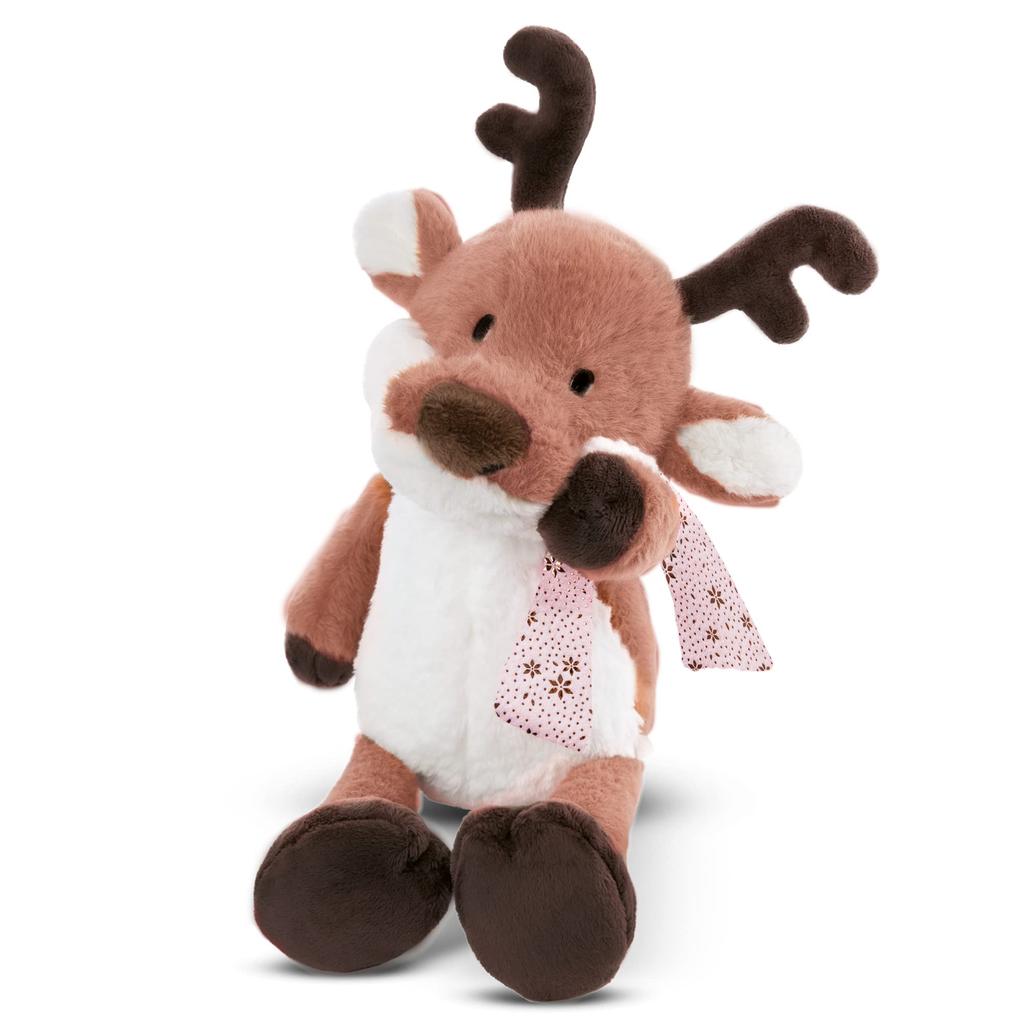 NICI stuffed sitting stuffed Johnt brown animal, animal, reindeer, stylish, interior, winter, classic, 54cm,