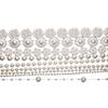 Abs Round Pearl Beads Rope Diy Craft Supplies Jewelry Decoration Wedding Dress