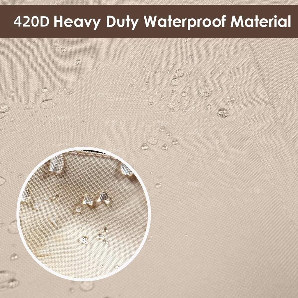 Patio Sofa Cover Outdoor Waterproof Dustproof Furniture Set Cover Oxford Cloth Rain Protector