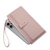 New women's wallet lightweight and simple zipper buckle wallet fashionable multi-card long wallet