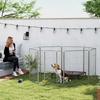 Pet Enclosure, Dog Fence, Pet Playpen, Flexibly Adjustable, Stainless Steel