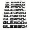 For Mercedes-Benz W166 W167 C292 GLE220d GLE250d GLE300d GLE320d GLE350d GLE400d GLE450d GLE500d GLE550d Emblem Trunk Stickers