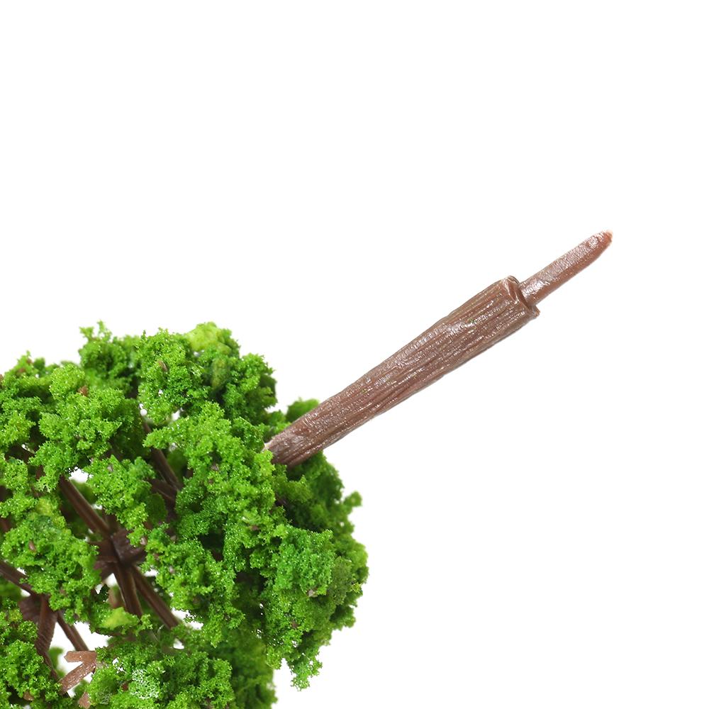 20 Pcs 70mm Scale Arctural  Model Trees Railroad Layout Garden Landscape Scenery  atures Tree Building Kits Toy for Kids   2