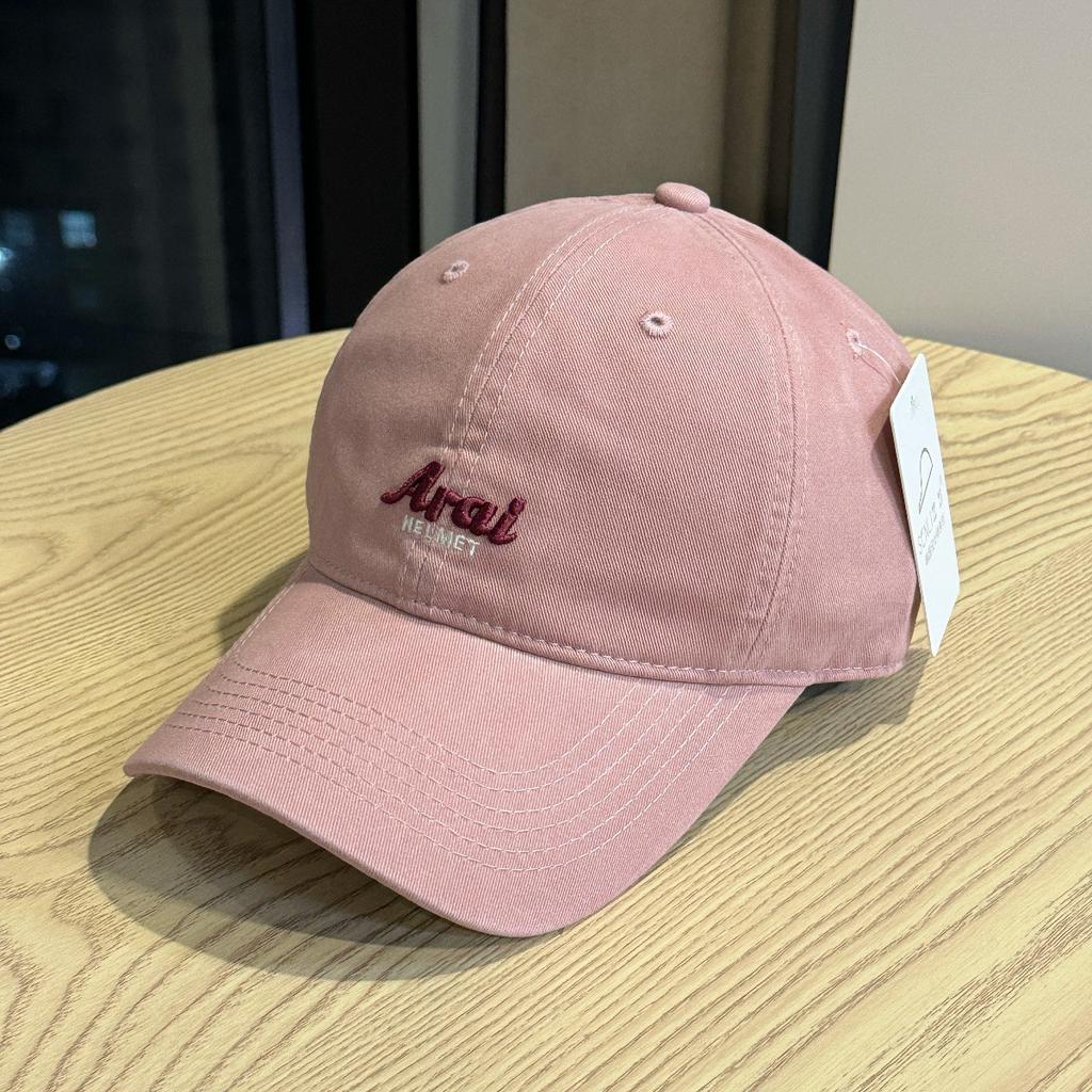 New Korean Style Fashion Letter Baseball Cap Women's Spring/summer Sun Hat Wide Brim Face-slimming High-quality Men's Ins Style