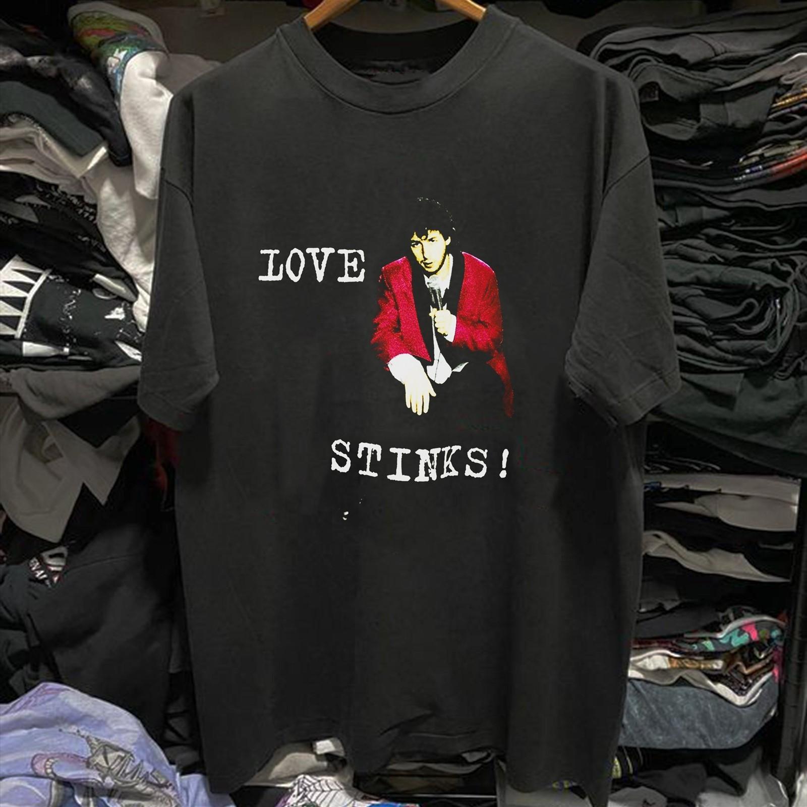 Love Stinks Washed T-Shirt Black M L