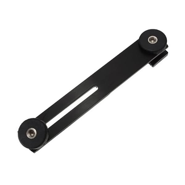 Buy Dual Flash Bracket Tripod Mount for 1/4" Screw Studio Video Light