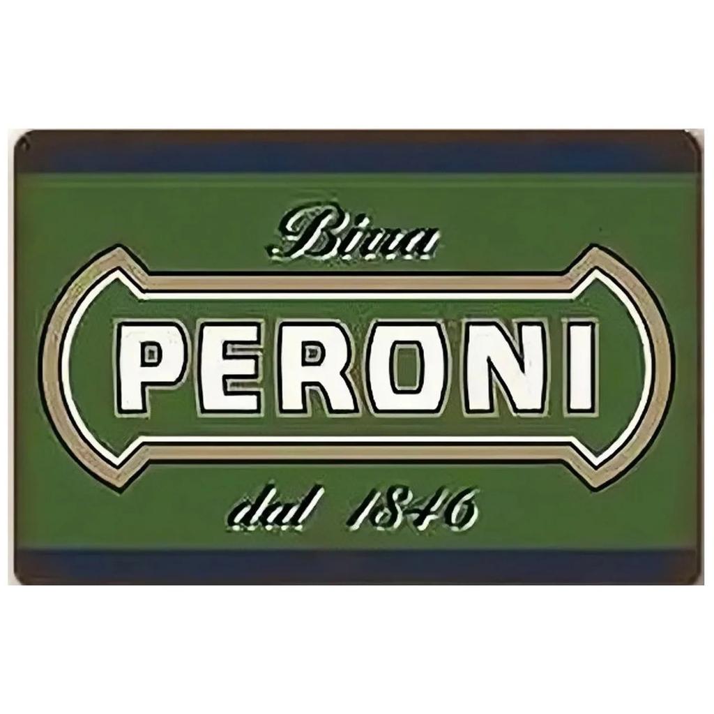 Metal Tin Signs Peroni Famous Beers Wall Decoration Plaque Vintage Poster Iron Painting for Man Cave Home Cafe Garden Club Bar