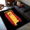 1PC rug Spain Coat Of Arms Carpet, Chair Rug,Area Rug for Office Bedroom living rooms bedroom, Doormat decor Christmas fan gifts
