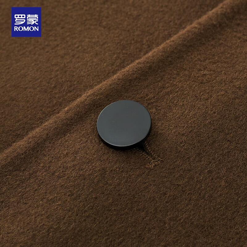 Men's Lamb Wool Double-faced Short Woolen Coat