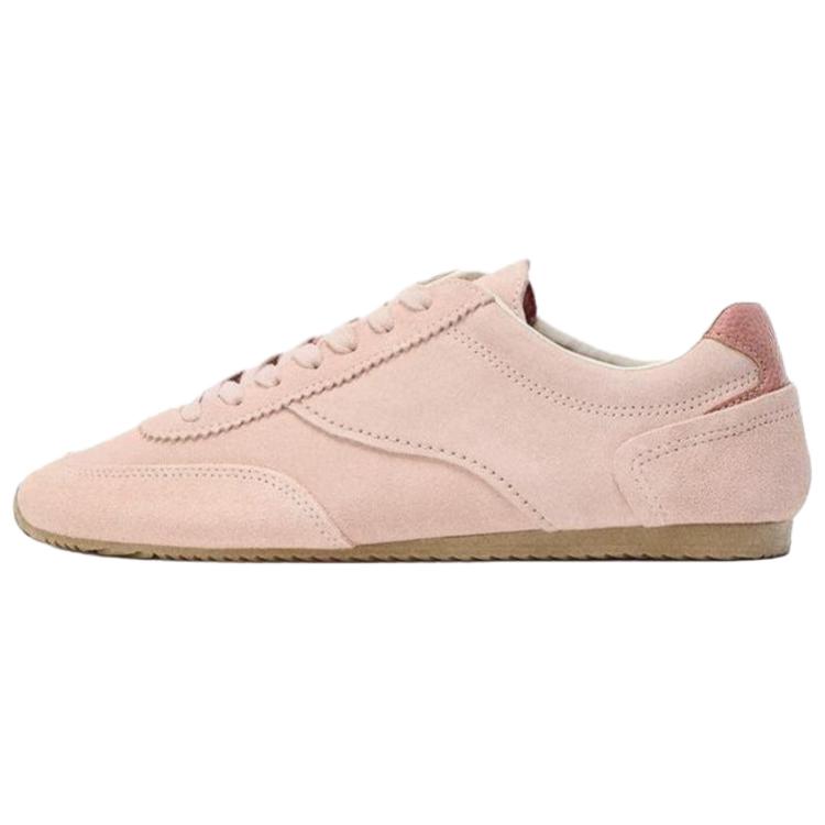 

ZARA Elegant Fashion Durable Low-Top Casual Shoes Women sneaker Rose-Red 5024610050 35