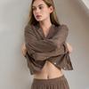 Lässiges und modisches Pyjama-Set für Damen Langarm-Oberteil und locker sitzende Hose