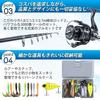 Goture Fishing Set 1.8m 2.1m 2.4m 2.7m Beginner-friendly High-durability Line Included Smooth Spinning Reel Carbon Telescopic Rod 66 Lures 32 Types