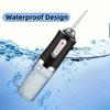 Dental Floss, Portable Cordless Oral Irrigator Cleaning 3 Modes, Waterproof Rechargeable Dental Cleaner, with 4 Nozzles