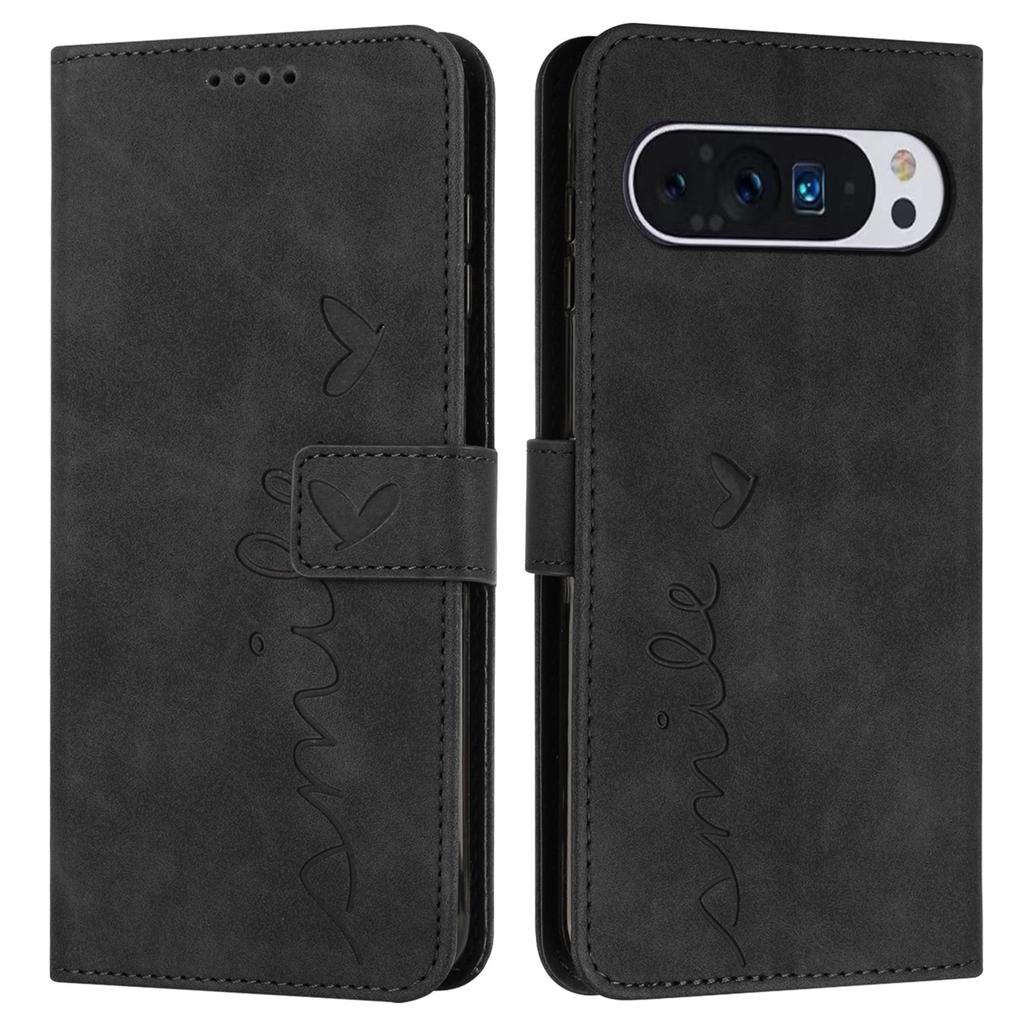For Google Pixel 10 Pro/10/9 Pro/9 Case Skin-Touch Leather Wallet Phone Cover
