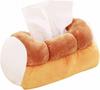 Tissue Box Cover Case Bread Slice Bread Shape Fluffy Cute Funny Plush Toy Look-alike