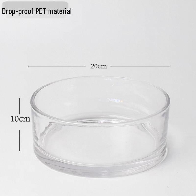 Thick Acrylic Square Vase & Fish Tank for Hydroponic Plants and Flowers