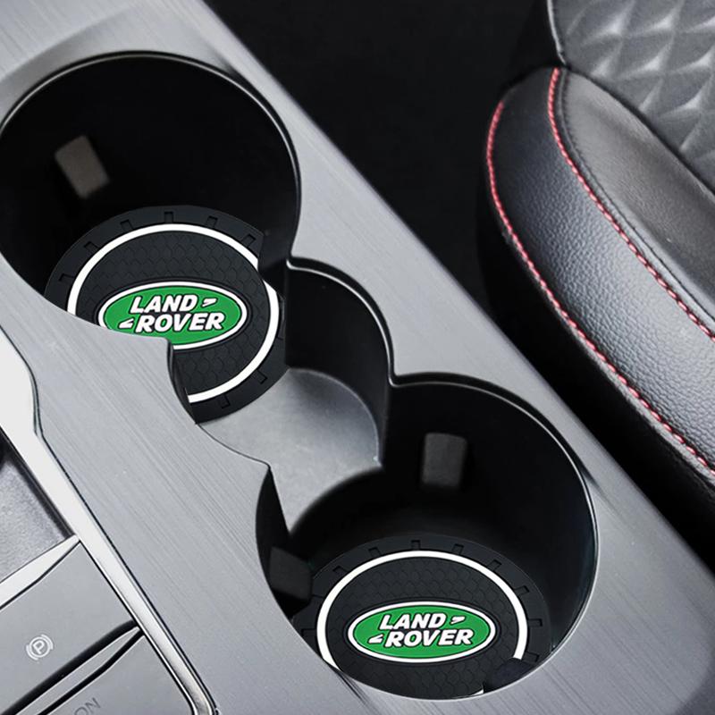 Auto Getränkehalter Pad Schlitz Rutschfeste Untersetzermatte für Land Rover Discovery Range Rover Evpque Defender Auto Brillenhalter Rover L322 L405