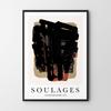 Poster Abstraction Soulages