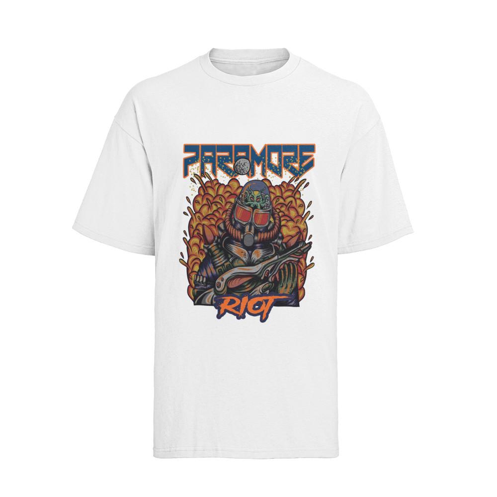 Paramore Riot USA Konzert Rock Musik Damen T-Shirt Oversize