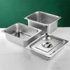 KAZHI Stainless Steel Buffet Food Pan with Lid