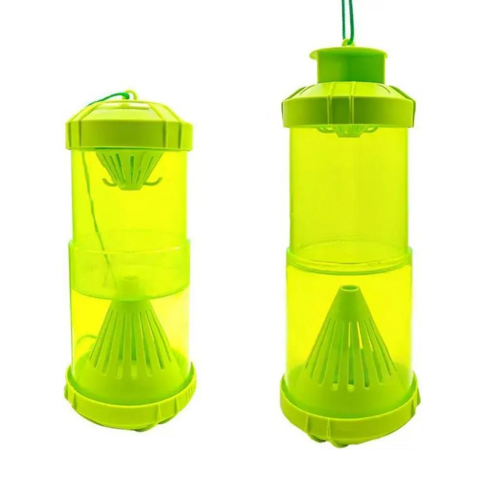 

Телескопическая ловушка для пчел двойного назначения Садовая уличная ловушка Летающая ловушка 80 мл One Size