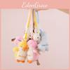 Stuffed Animal Keyring With Pp Cotton Filling For Gift Ideas