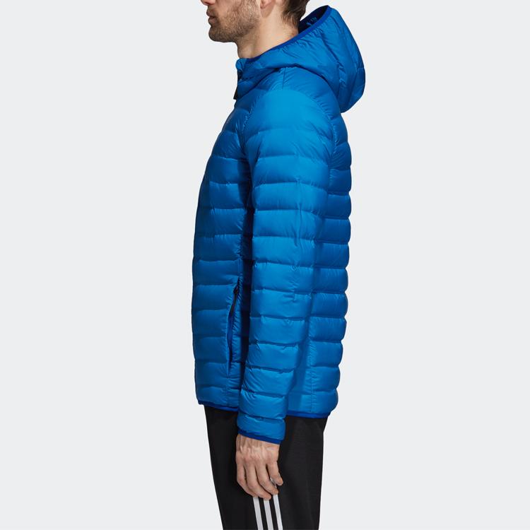 Adidas Geacă de Puf Sport Caldă Rezistentă la Frig pentru Exterior Bărbați Îmbrăcăminte Exterioară Bleumarin Colegial CY8737