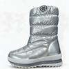 Snow Boots for Women - Waterproof Shoes with Fleece Insulation and Warm Cotton Boots, Anti-slip Shoes