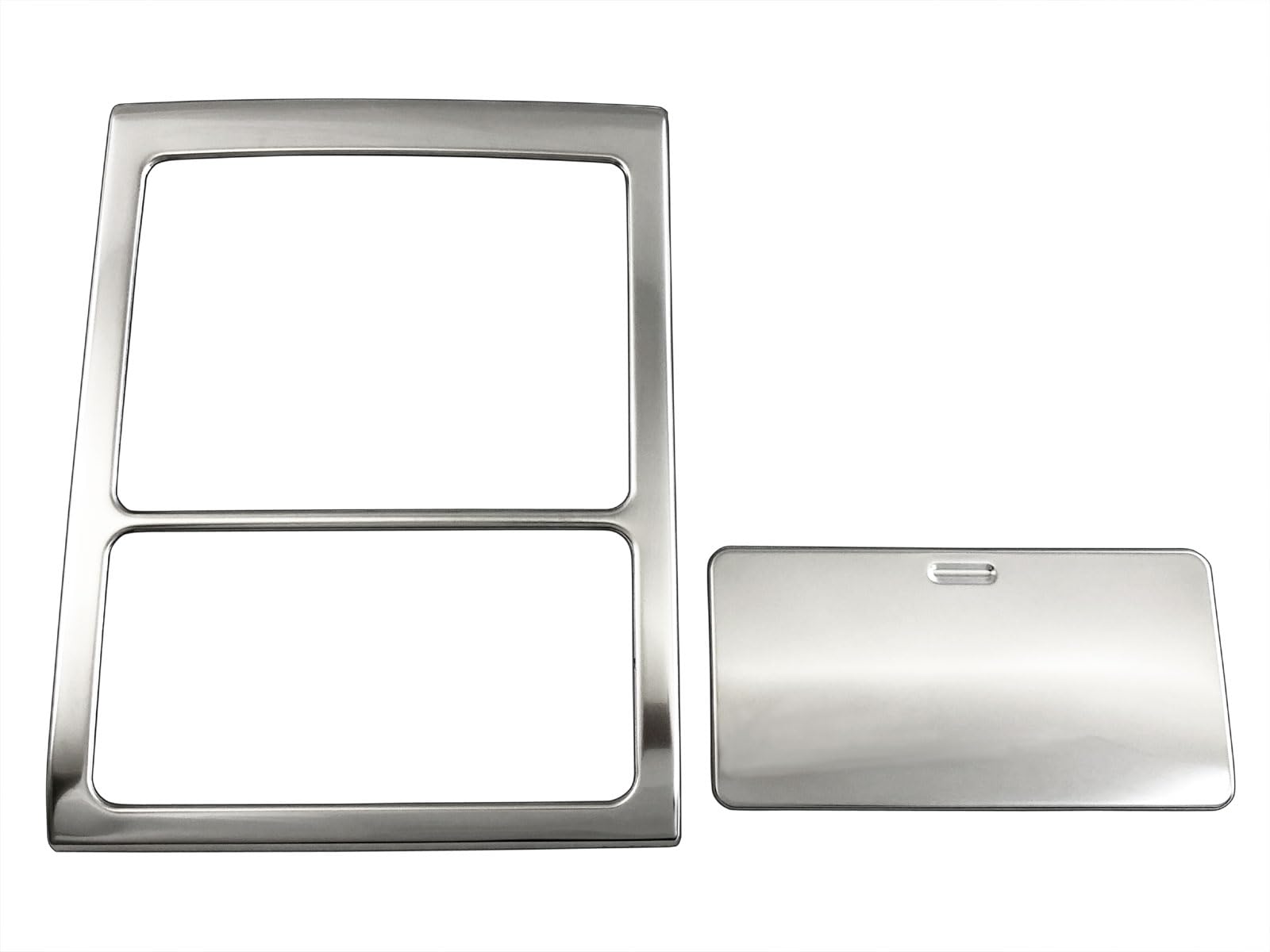 

BRIGHTZ Нержавеющая сталь Передний плафон сатин для Toyota Vellfire Hybrid Кольца, 2 шт., Серебристый, (AAHH40W/AAHH45W) [ЛАМПА-КРЫШКА-031]