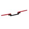 Motorcycle Handlebar Aluminium Alloy Easy Installation Handlebar Replacement Motorcycle Modification Parts Red