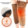 Warm Knee Sleeves with Zipper Winter Knee Support Set Thicken Fleece Lined Knee Brace Cashmere Joint for Arthritic for Skiing