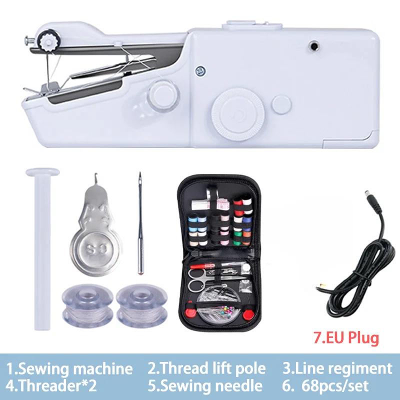 Handheld Electric Sewing Machine Mini Portable for Home DIY Craft: Beginner's Guide To Portable Hand Sewing Machine