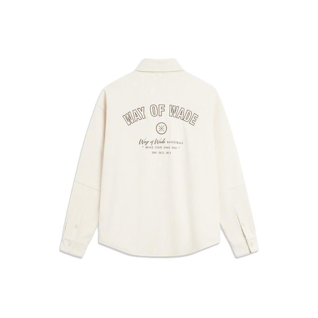 Li-Ning x Way of Wade Lifestyle Shirt White Men s AFDT689-5 L