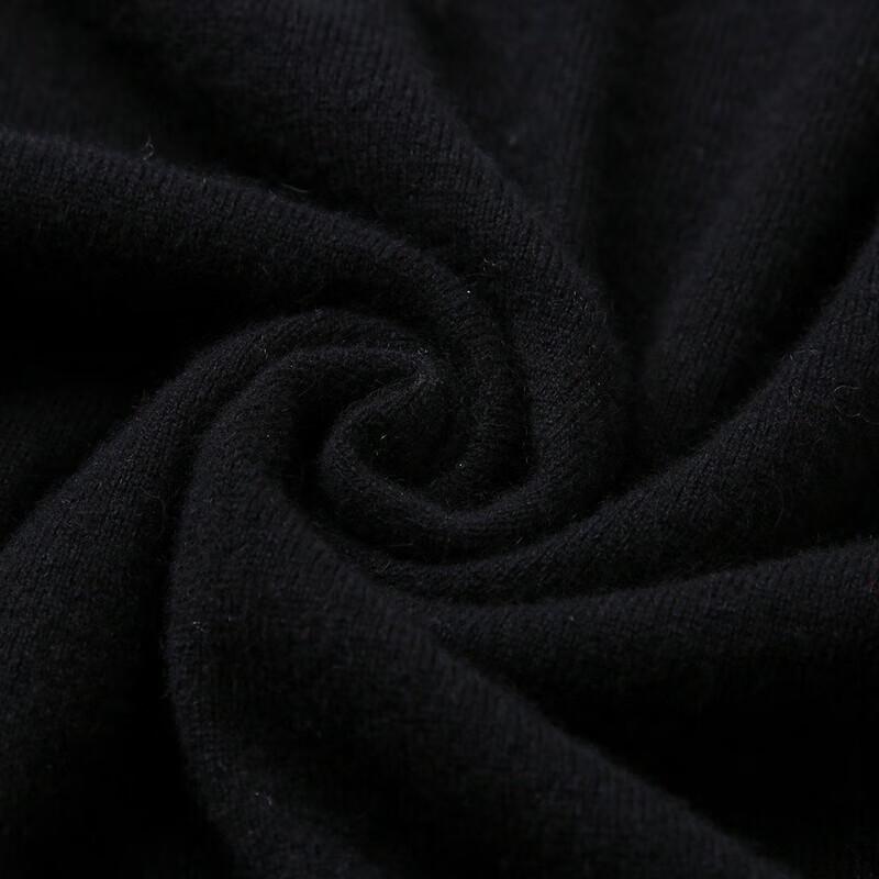 Zhaojun Women's Pure Cashmere Cable Knit Lapel Sweater