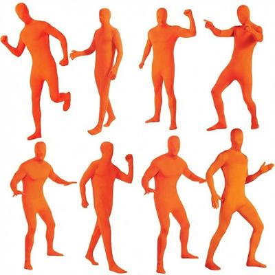 Full Body Invisible Costume Spandex Jumpsuit Costume Fashion Zentai Jumpsuit  for Adult Kids